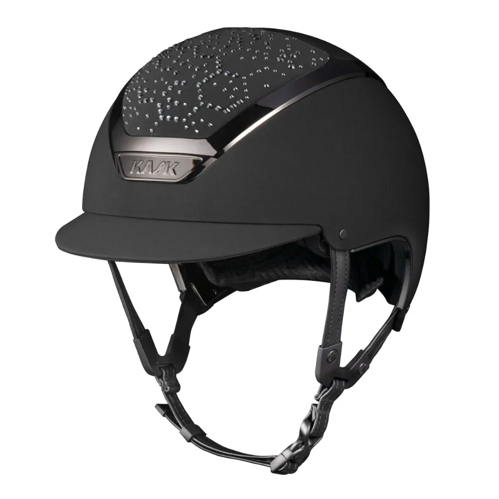 KASK Dogma Chrome Swarovski Vibe Reithelm
