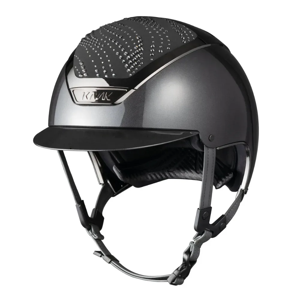 KASK Dogma Pure Shine Swarovski Flow Reithelm
