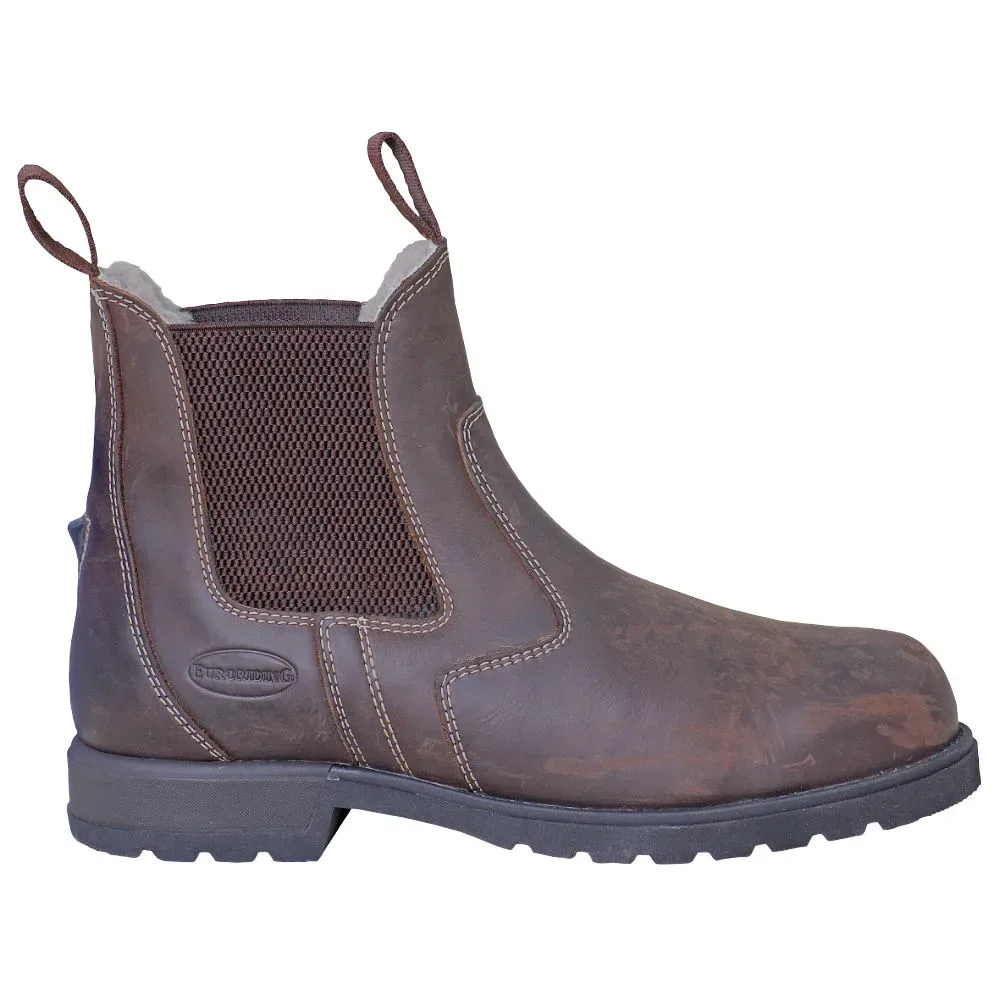 Euroriding Jodhpur Stiefelette Konik mit Zehenschutzkappe Winter
