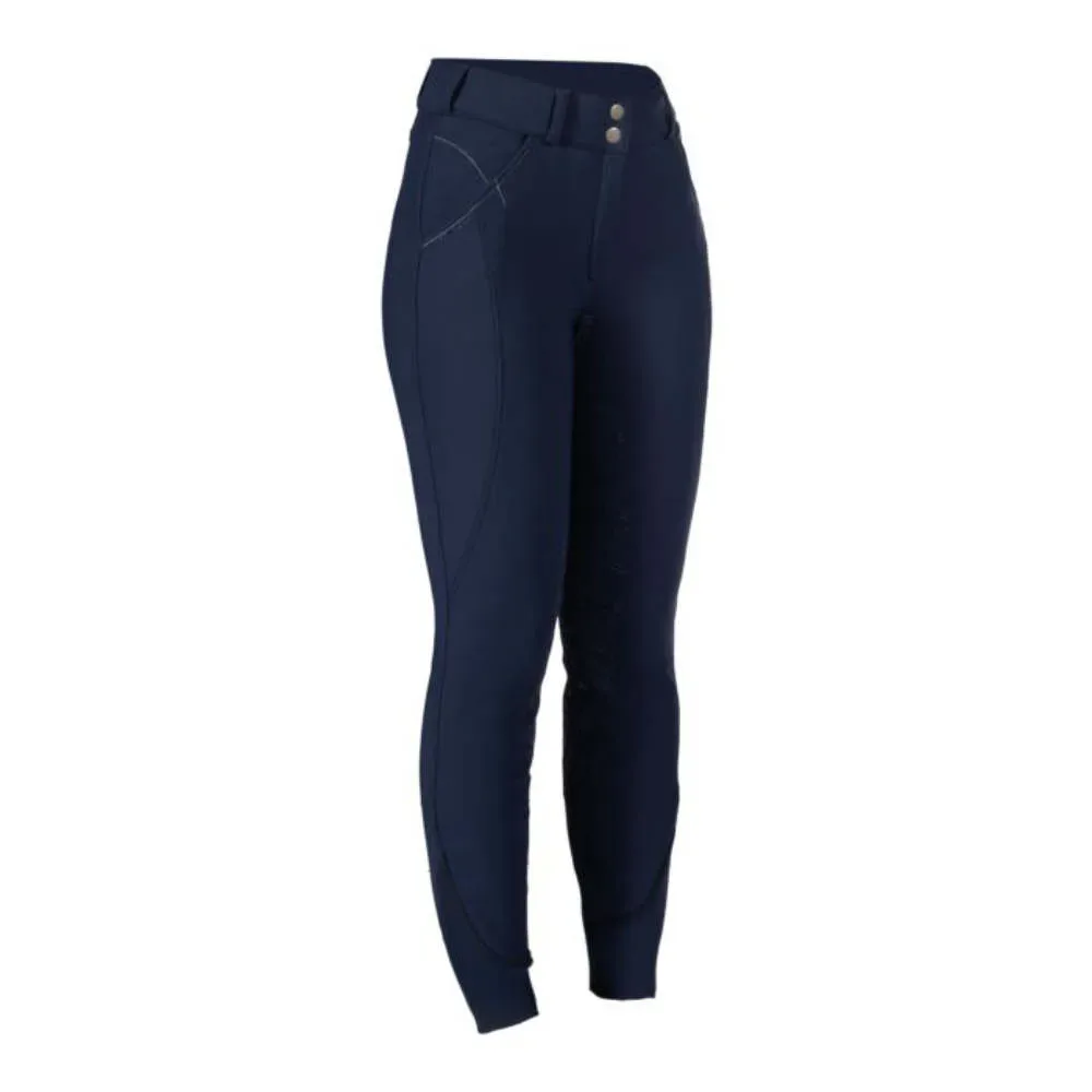 HKM Softshell Reithose Chrysti Silikon Vollgrip Damen