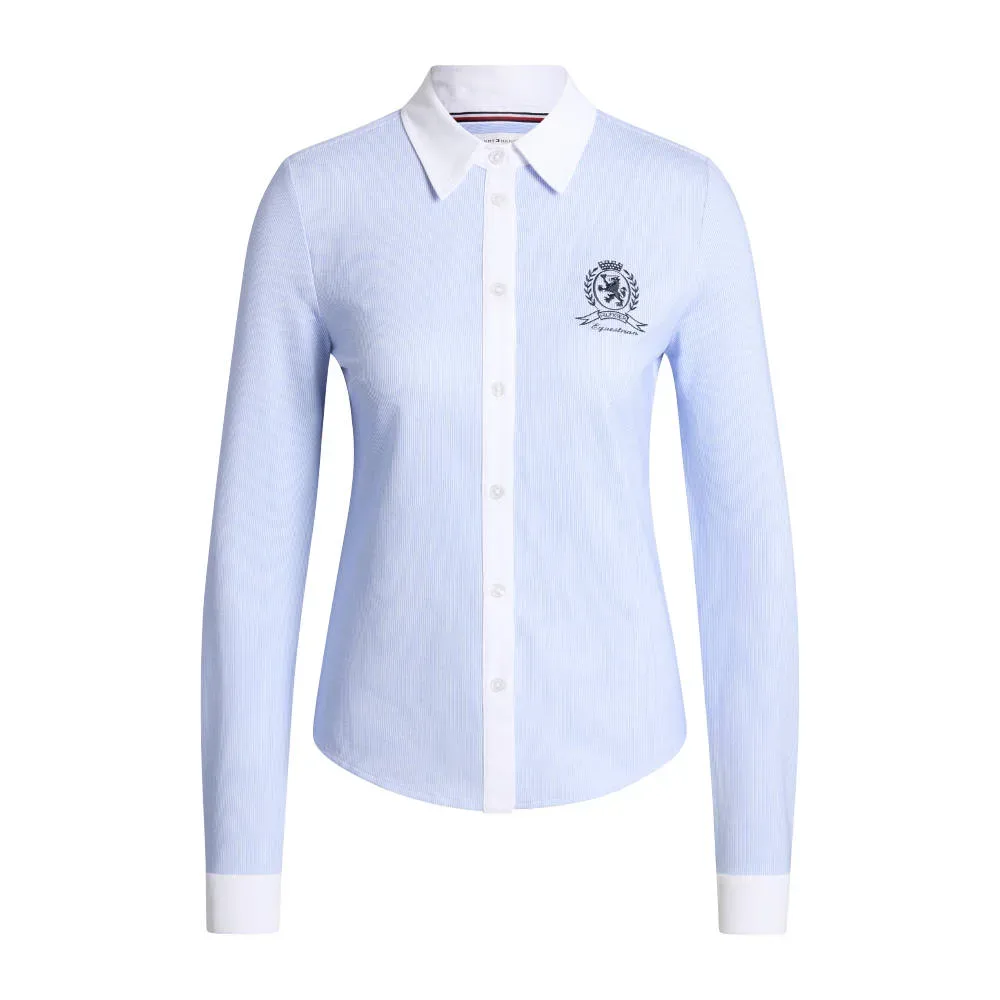 Tommy Hilfiger Equestrian Perkins Stretch Stripe  Damen Turniershirt