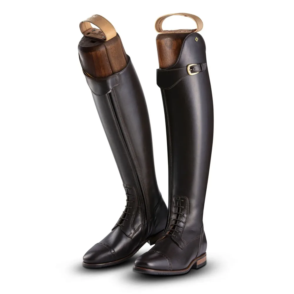 DeNiro JBGreen Laced veganer Dressurstiefel braun