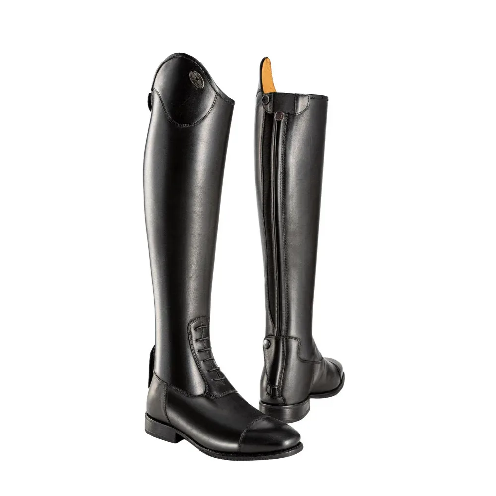 DeNiro Salento LederReitstiefel schwarz