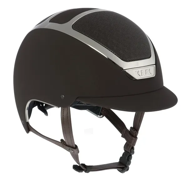 KASK Dogma Chrome Light Silver Frame Reithelm inkl. Liner Vorgängermodell