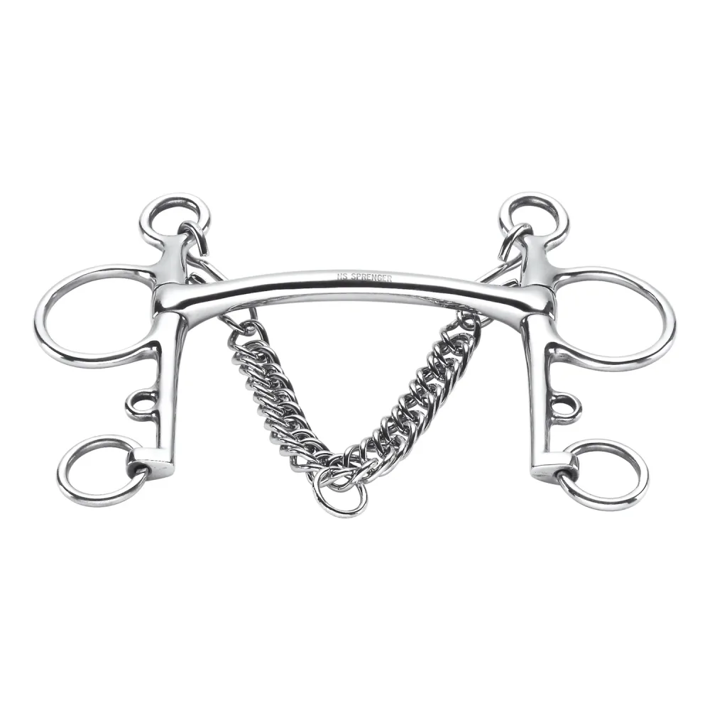 Sprenger Pelham gebogene Stange 12 mm