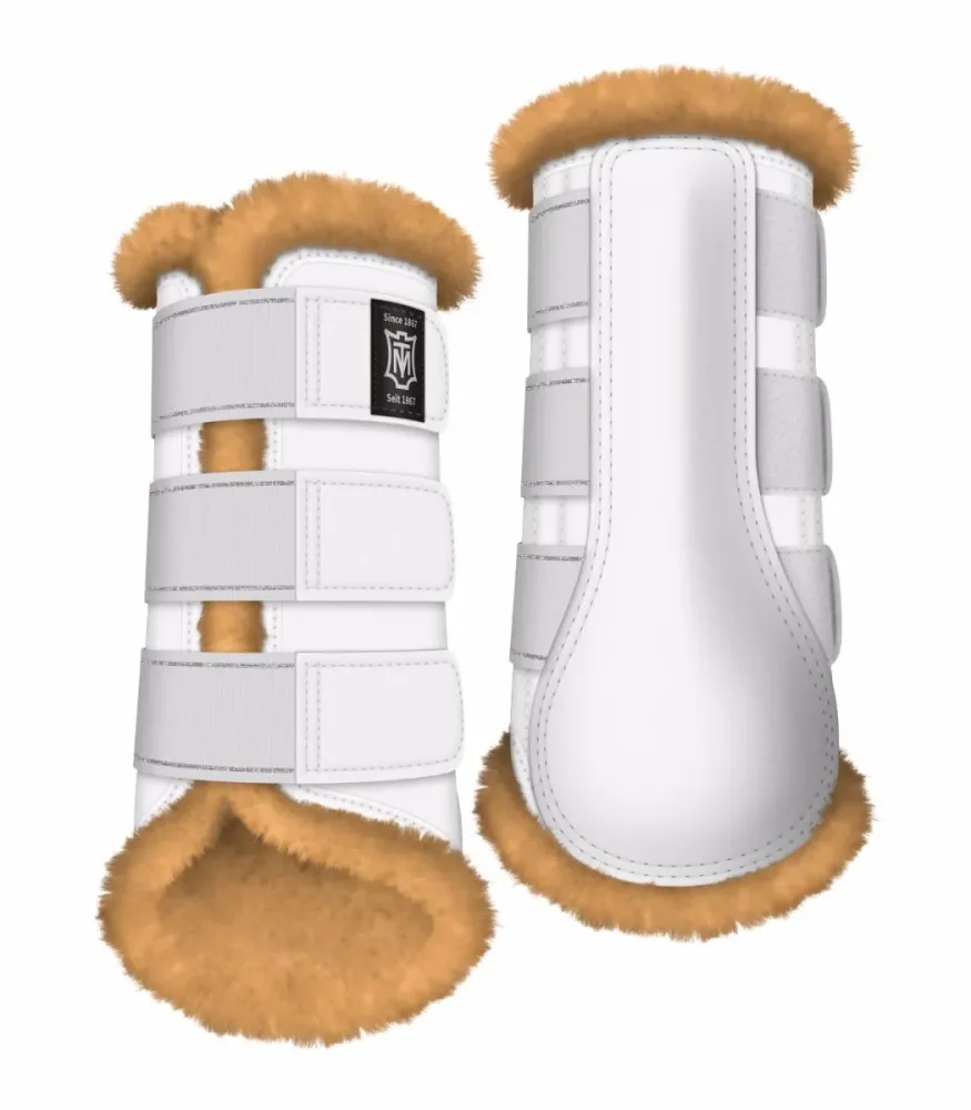 Mattes Profi Dressurgamaschen hinten