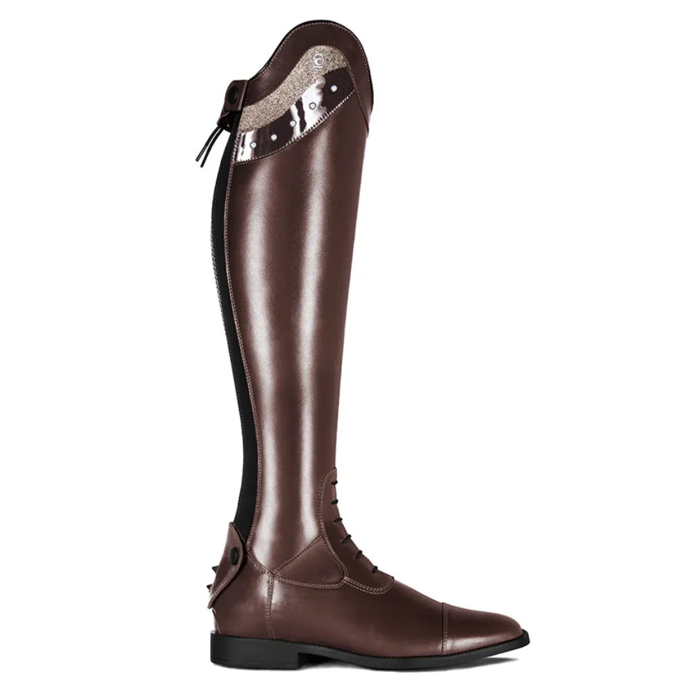 Cavallo CAVALLINUS SLIM Lack, Strass  Bling Reitstiefel