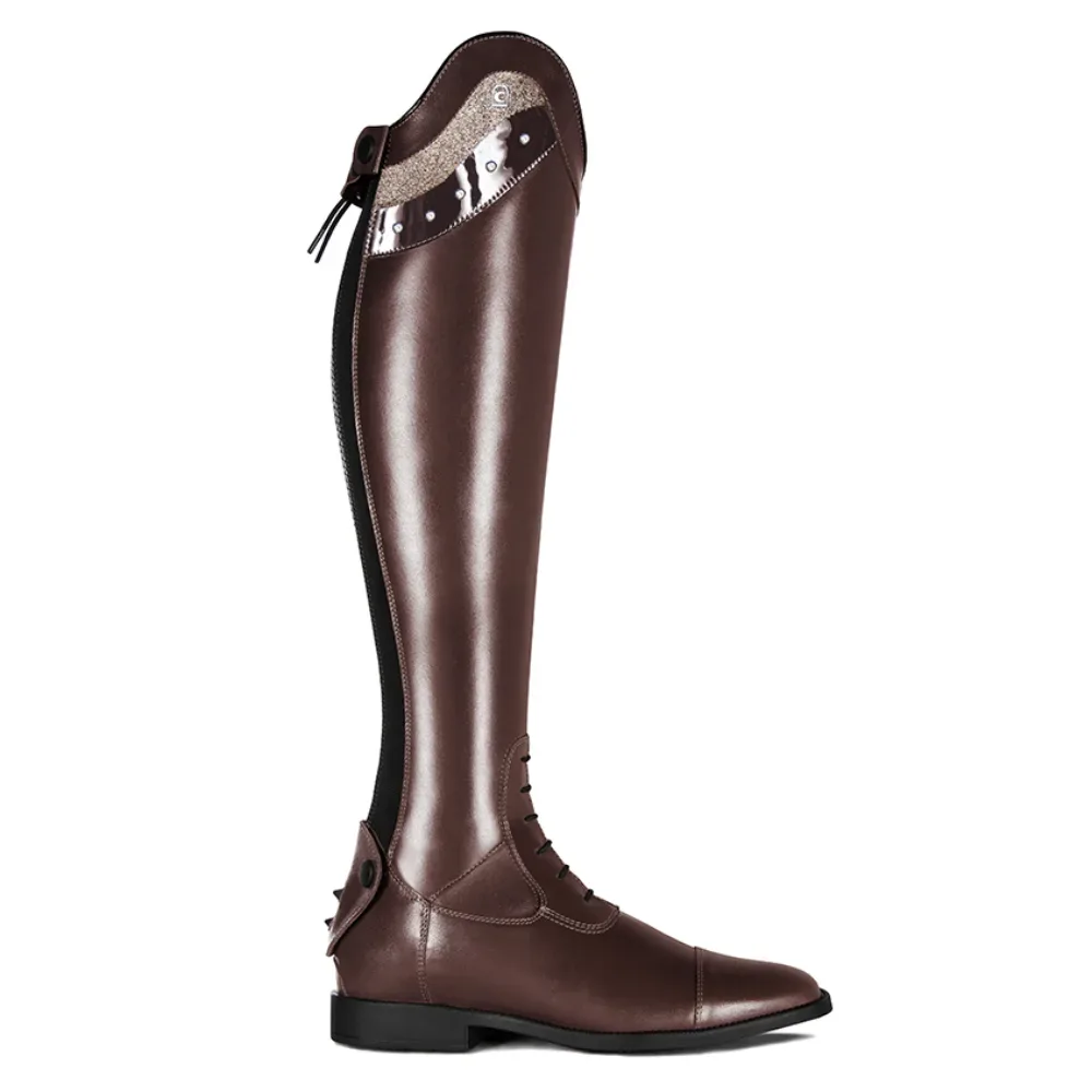 Cavallo CAVALLINUS SLIM Lack, Strass  Bling Reitstiefel