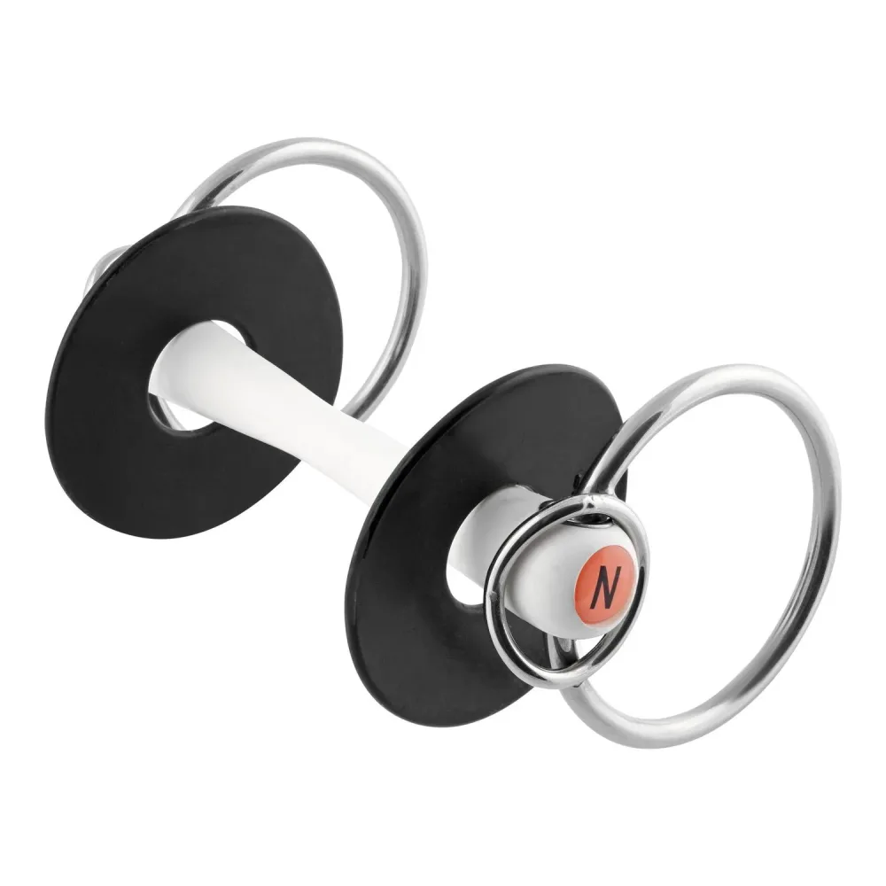 Nathe Standardgebiss mit zusätzlich kleinen Ringen 20mm