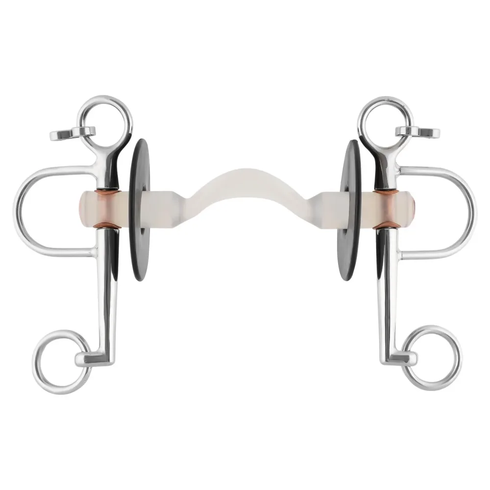 Nathe Pelham mit harter Stange Zungenfreiheit lange Anzüge 20mm