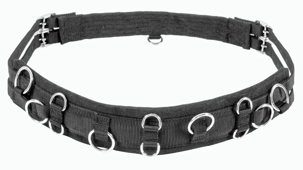 USG MiniShetty Longiergurt, schwarz