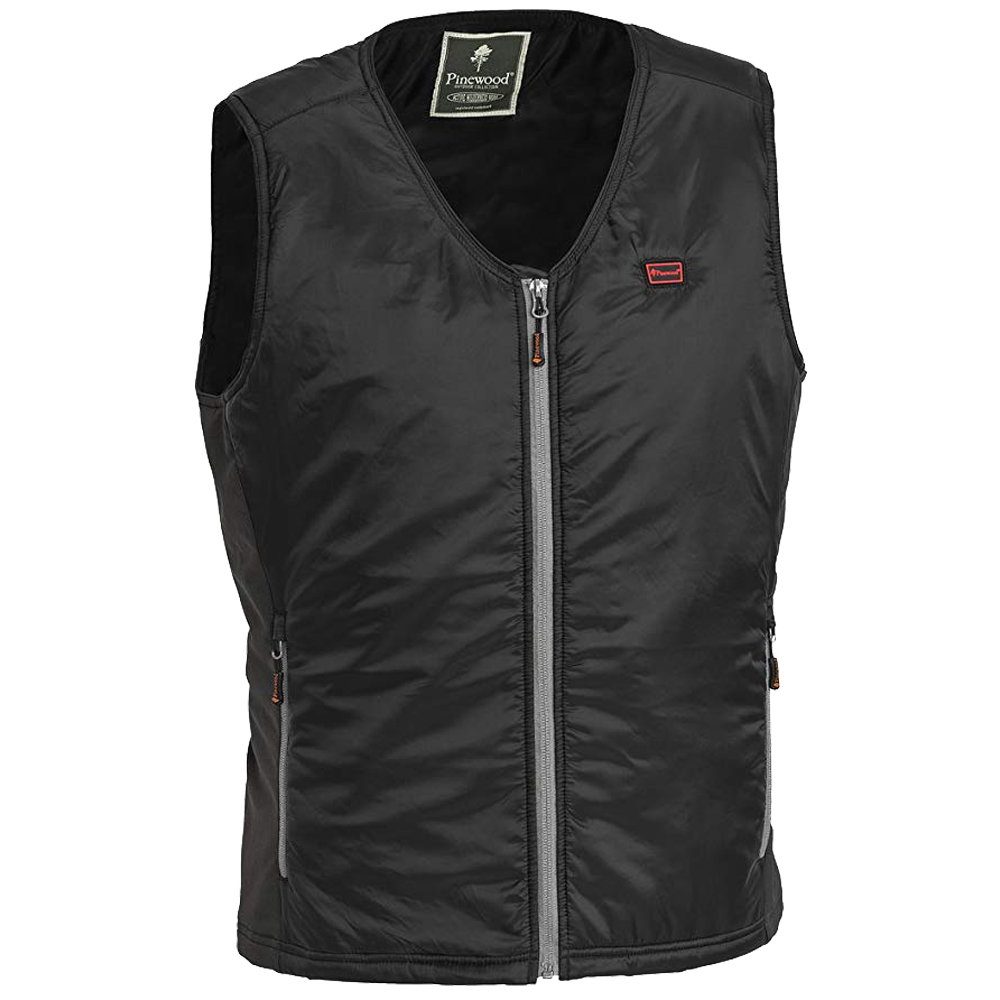 Pinewood Heizweste - schwarz/grau