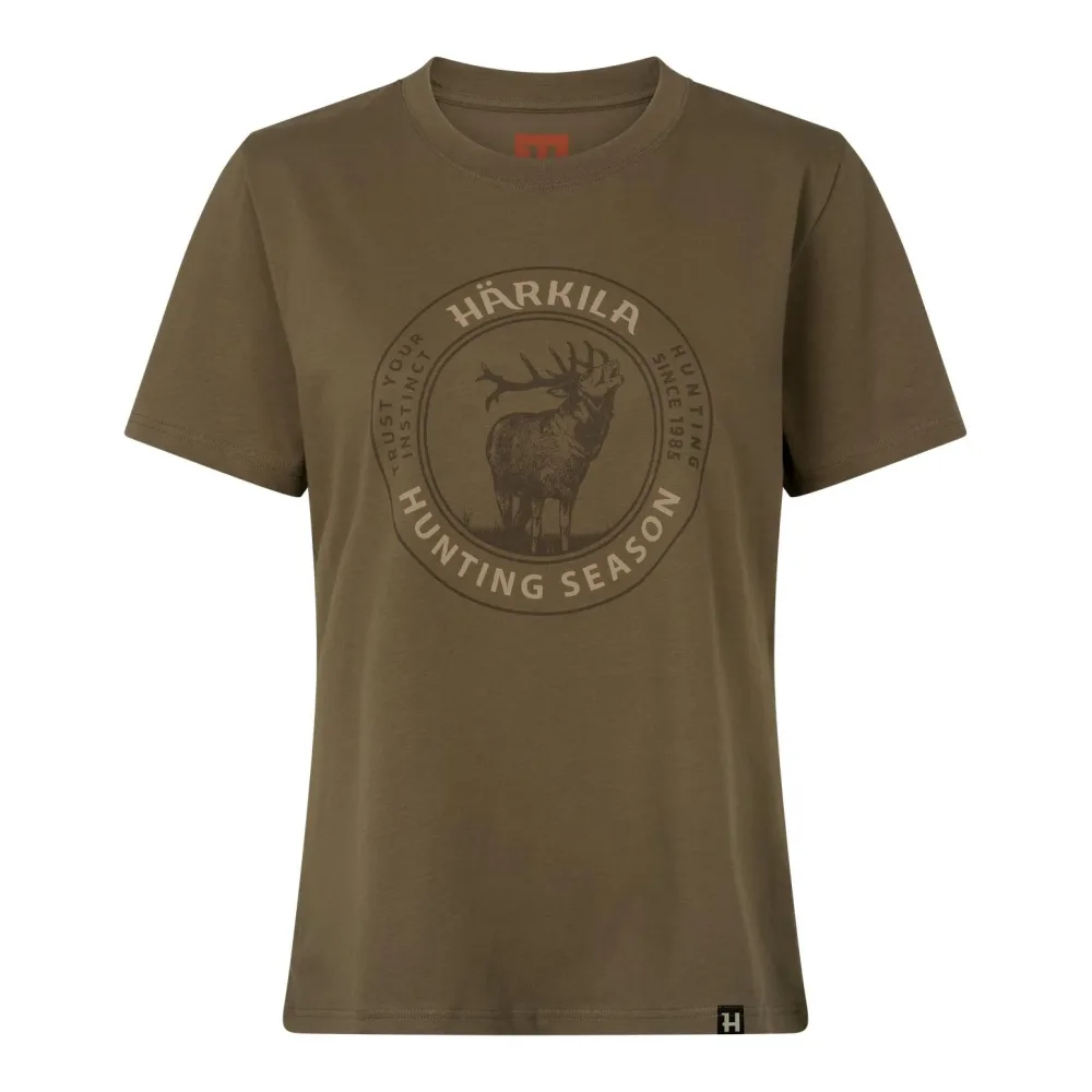 Härkila Stag Badge T-Shirt Damen
