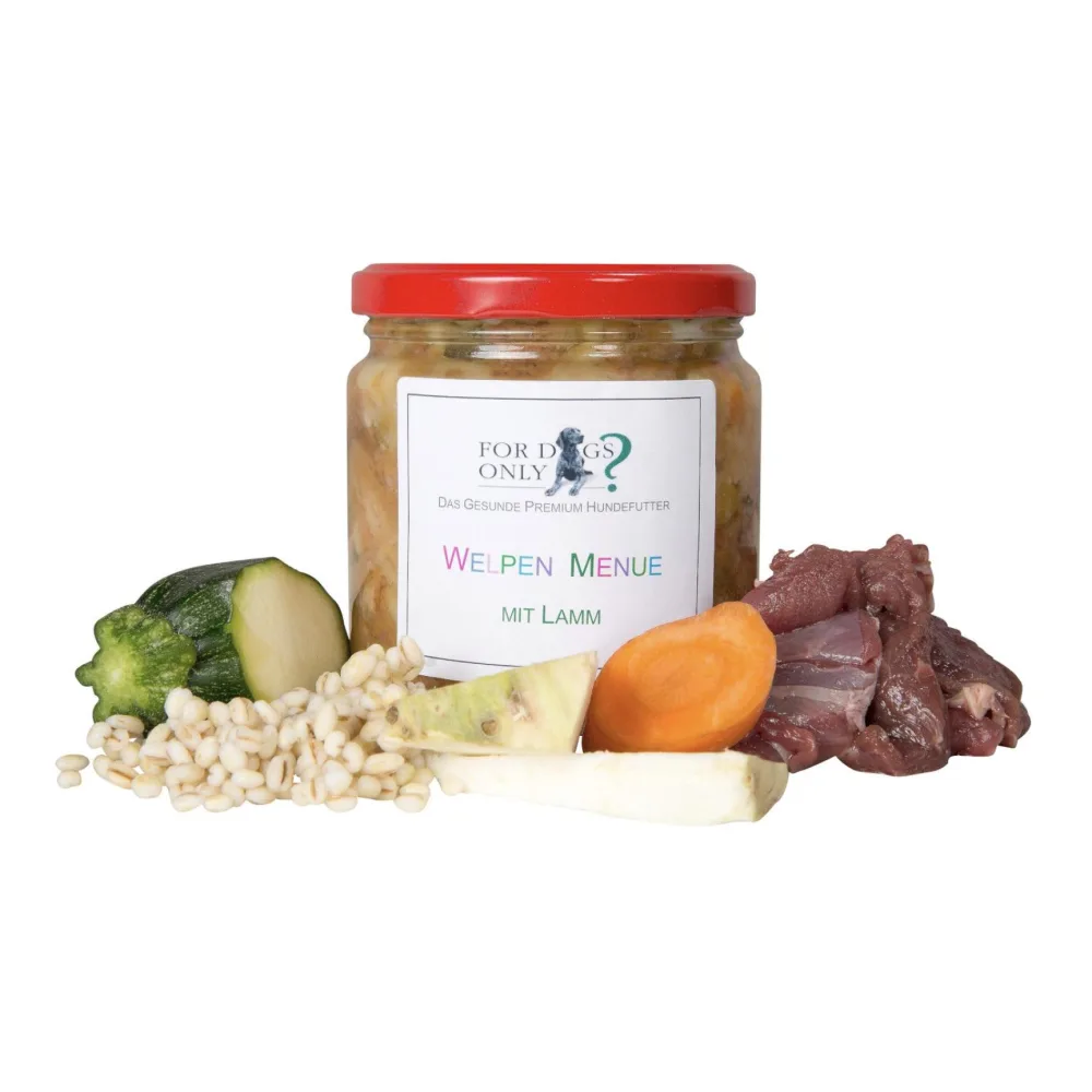 For Dogs Only? Premium Hundefutter Welpenmenue