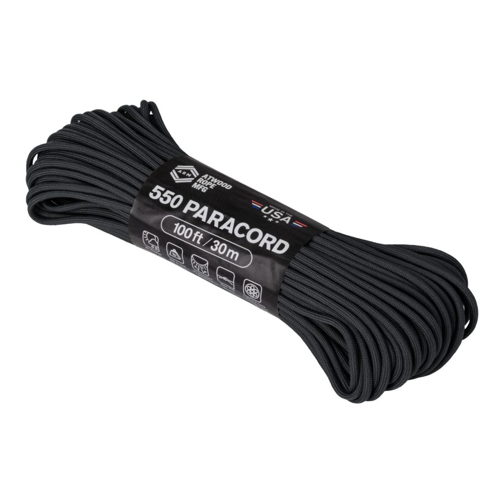 Helikon 550 Paracord 100ft. / 30m - Schwarz