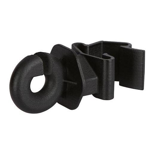 AKO T-Pfosten Ringisolator, schwarz