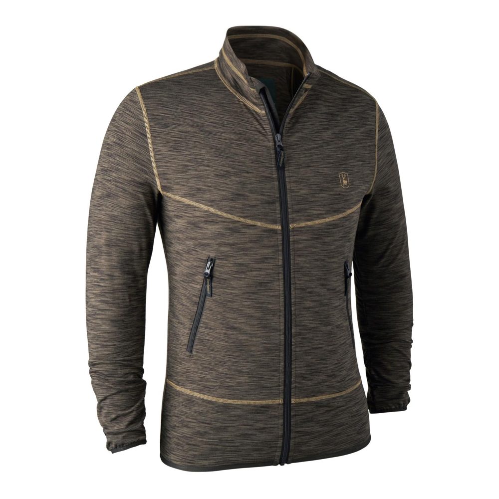 Deerhunter Norden Insulated Fleecejacke - braun/meliert