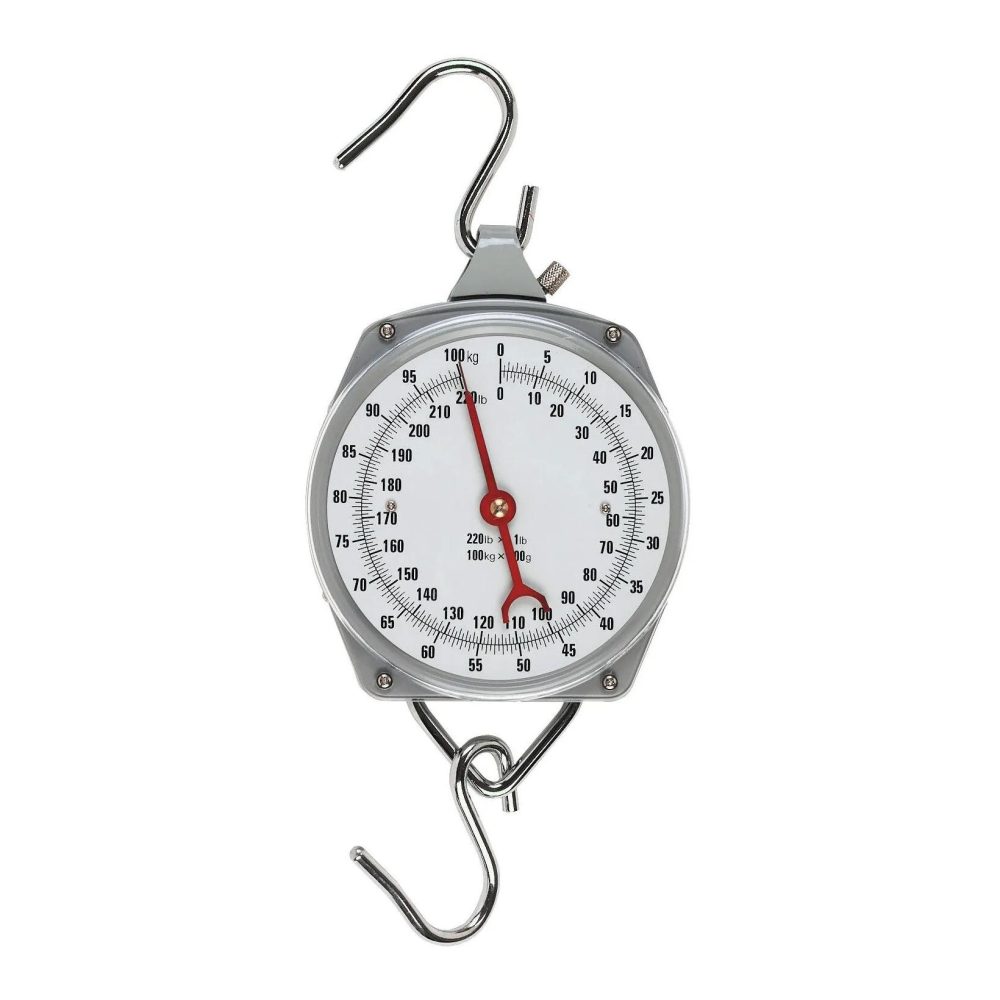 Kerbl Zeigerschnellwaage - Skaleneinteilung 100 kg – Unterteilung je 500 g