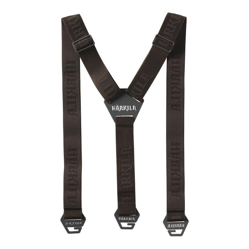 Härkila Tech Hosenträger - willow green/shadow brown
