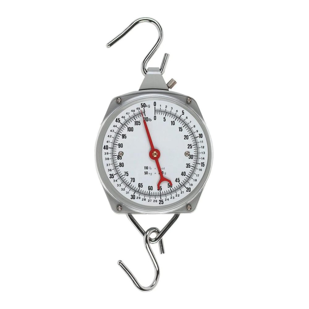 Kerbl Zeigerschnellwaage - Skaleneinteilung 50 kg – Unterteilung je 200 g
