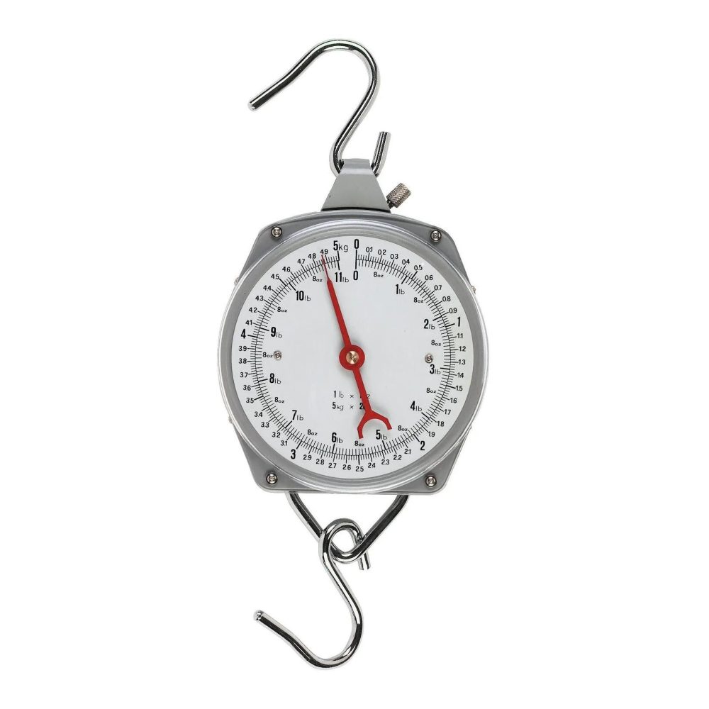 Kerbl Zeigerschnellwaage - Skaleneinteilung 5 kg – Unterteilung je 20 g
