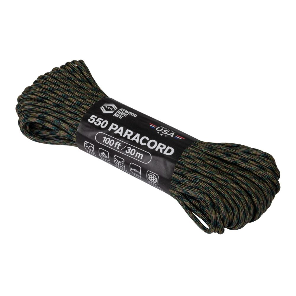 Helikon 550 Paracord 100ft. / 30m - Woodland