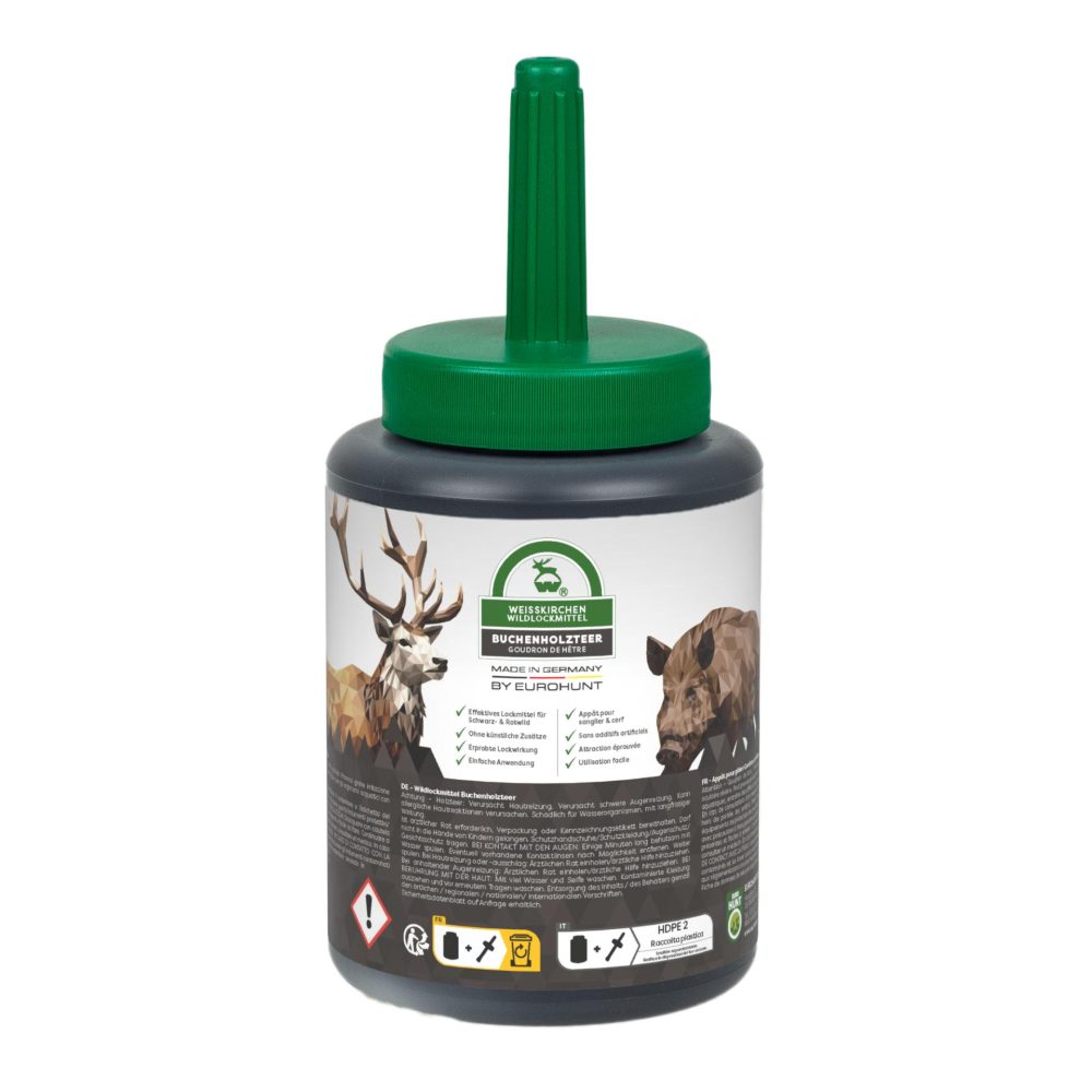Weisskirchen Buchenholzteer - 500 ml Dose + Pinsel