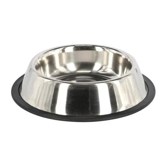 Kerbl Pet Edelstahlnapf mit Gummiring