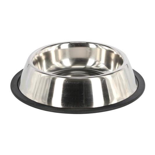 Kerbl Pet Edelstahlnapf mit Gummiring