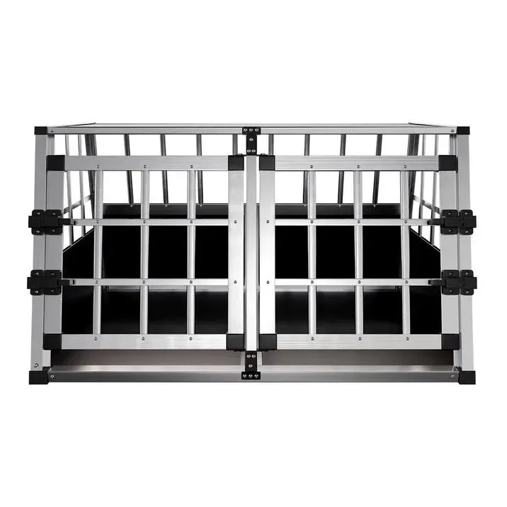 Hauptner Hundetransportbox aus Aluminium Grösse L-X