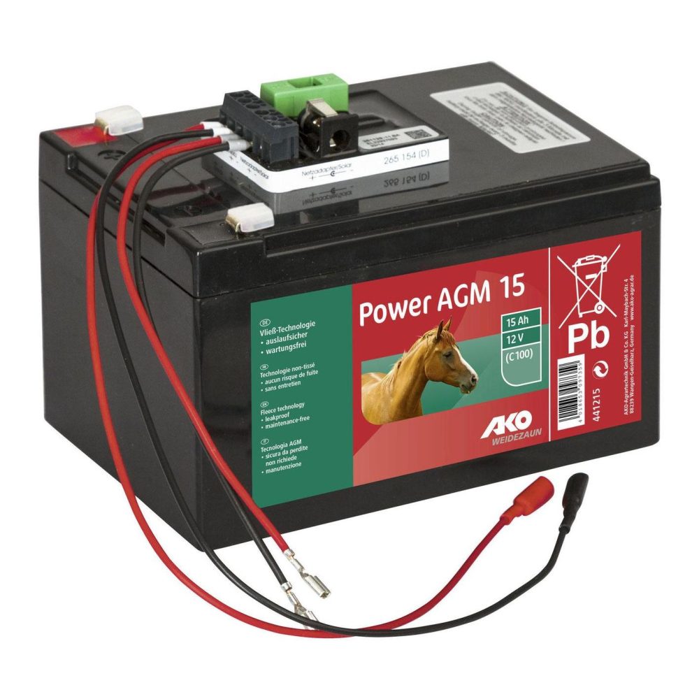 AKO Power AGM 15 Ah Komplettset
