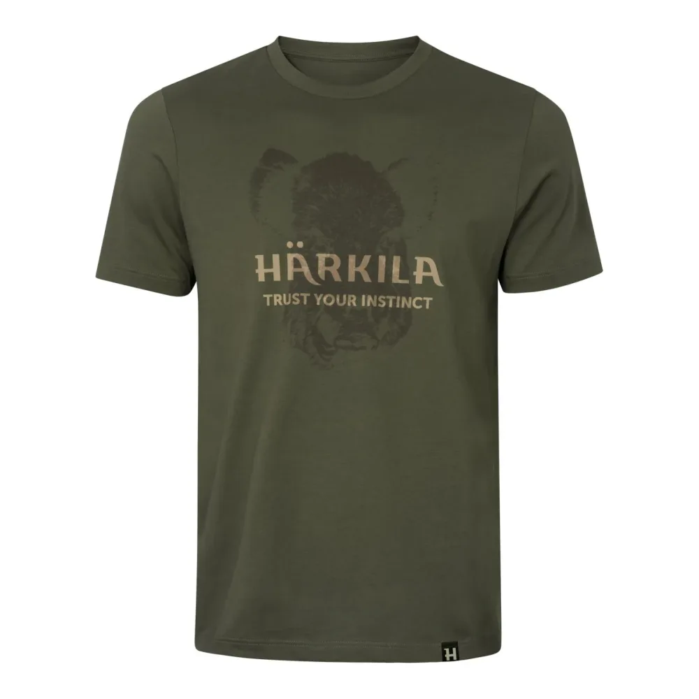 Härkila Wildboar Logo S/S T-Shirt
