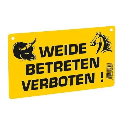 AKO Warnschild – Weide betreten verboten!