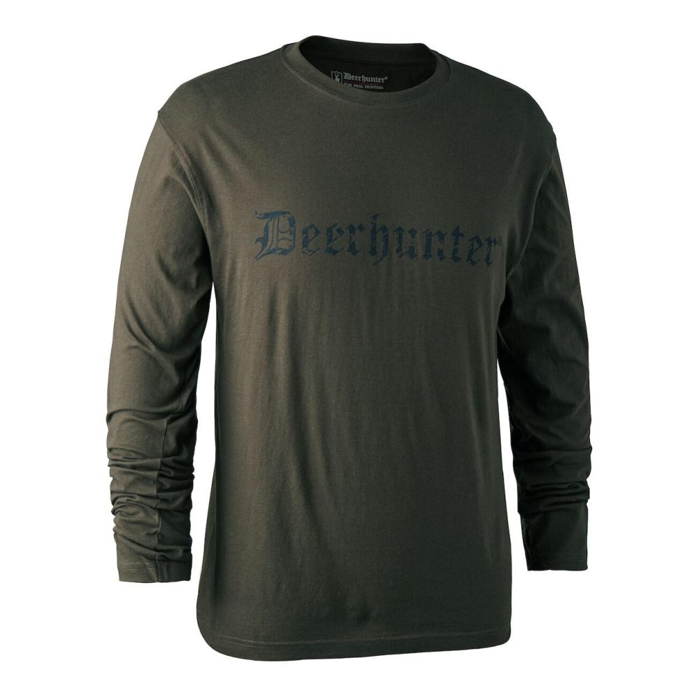 Deerhunter Langarm Shirt - oliv