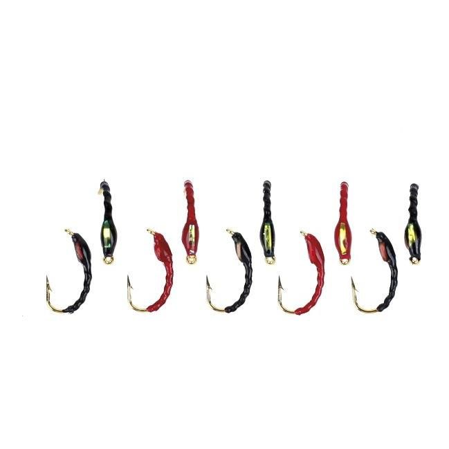 Stucki Fishing 525731 - 5 Nymphen Model 12 - Hegene