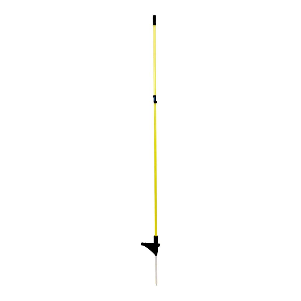 Hauptner Oval-Fiberglaspfahl - 10 Stück