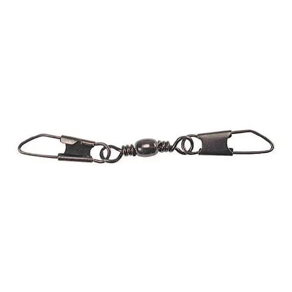 Stucki Fishing Barrel Swivel with Double Safety Snap