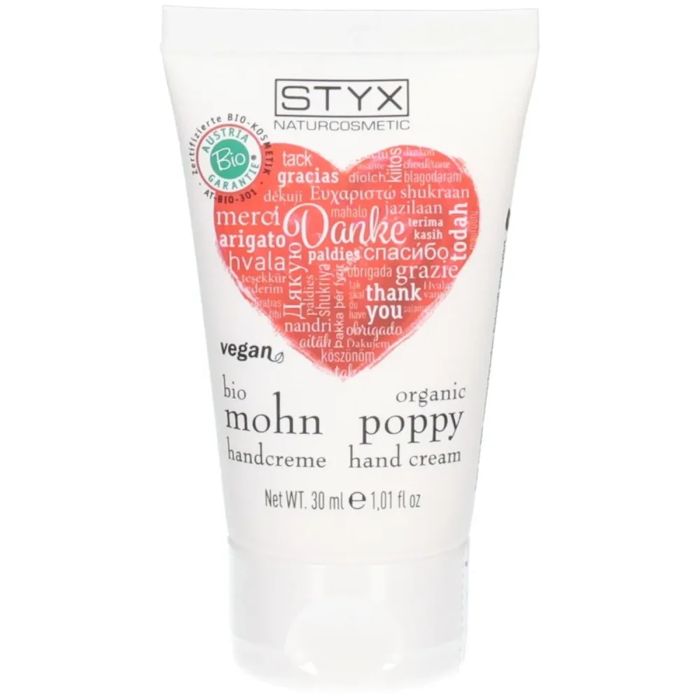 Styx Naturcosmetic Mohn Handcreme Danke-Edition