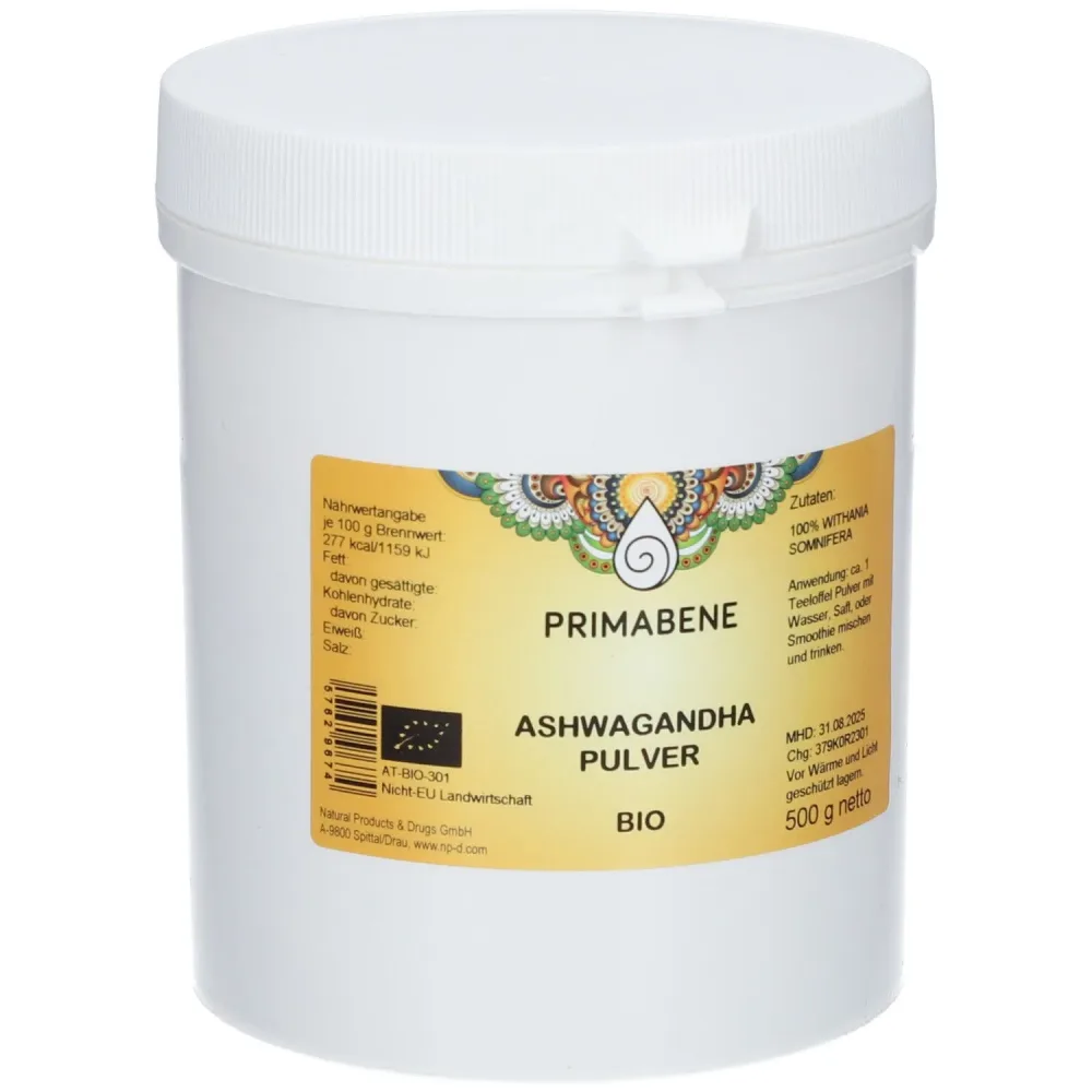 Primabene Ashwagandha Pulver