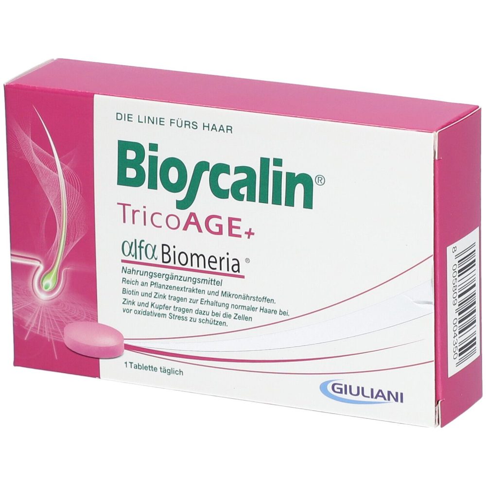 Bioscalin® TricoAGE+ mit alfa Biomeria®