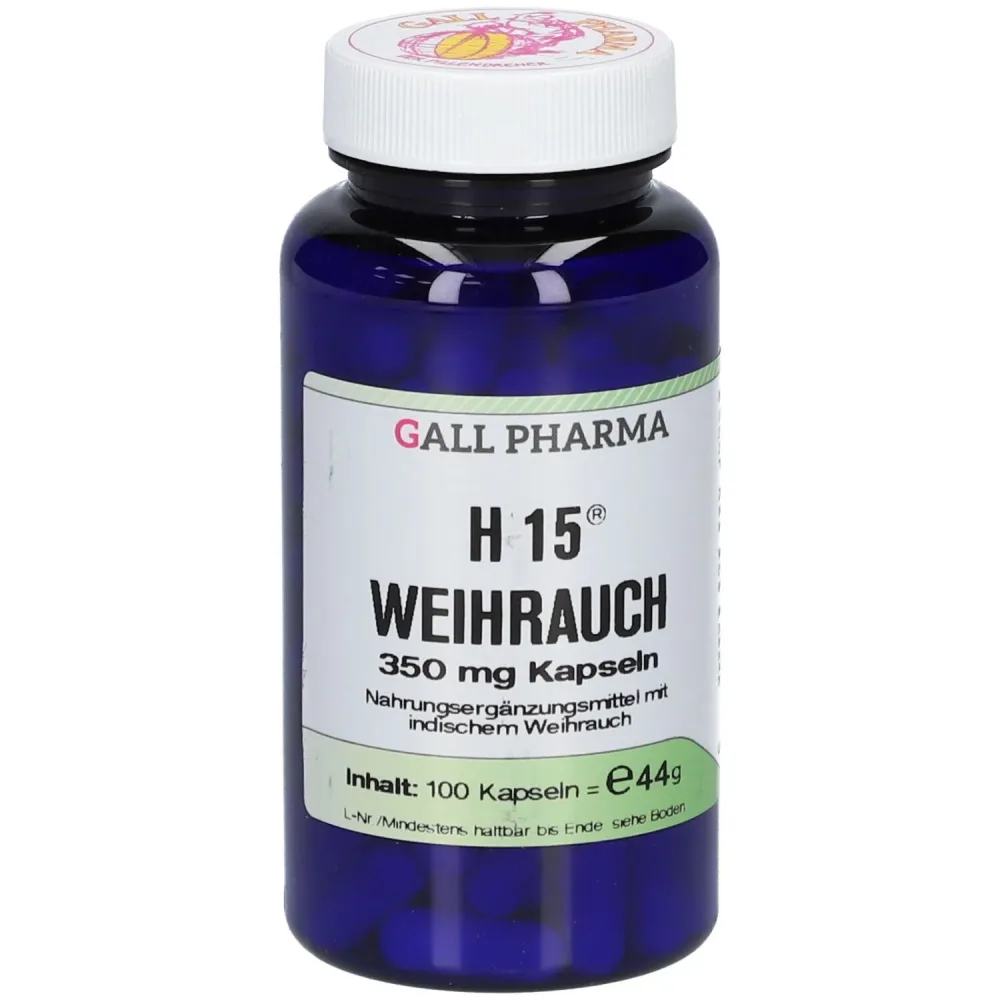 Weihrauchkapseln H15 350mg GPH