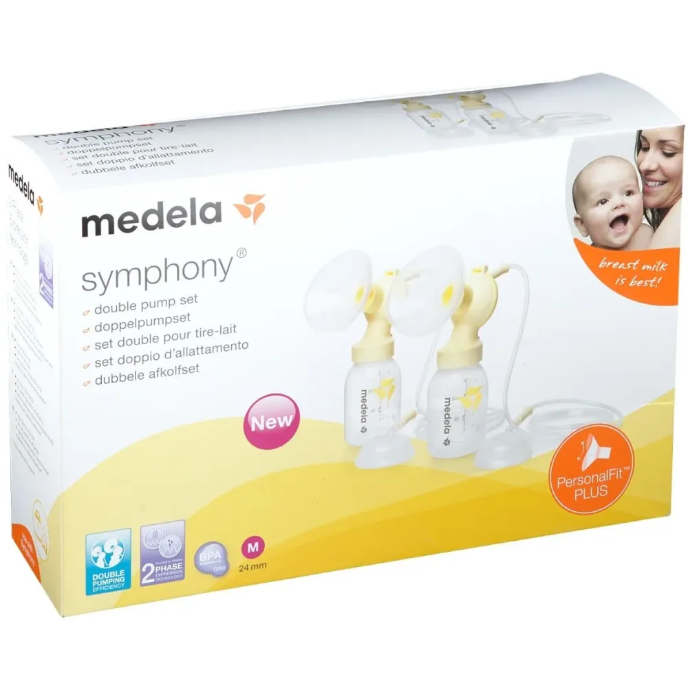 medela - Symphony Doppelpumpset Zubehör, One Size