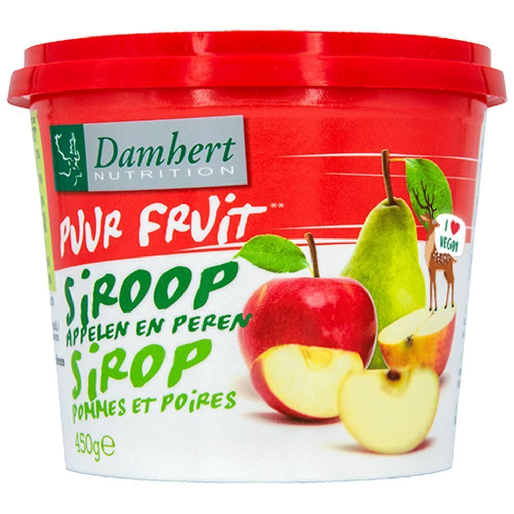 Damhert Pure Fruit Sirup Apfel-Birne