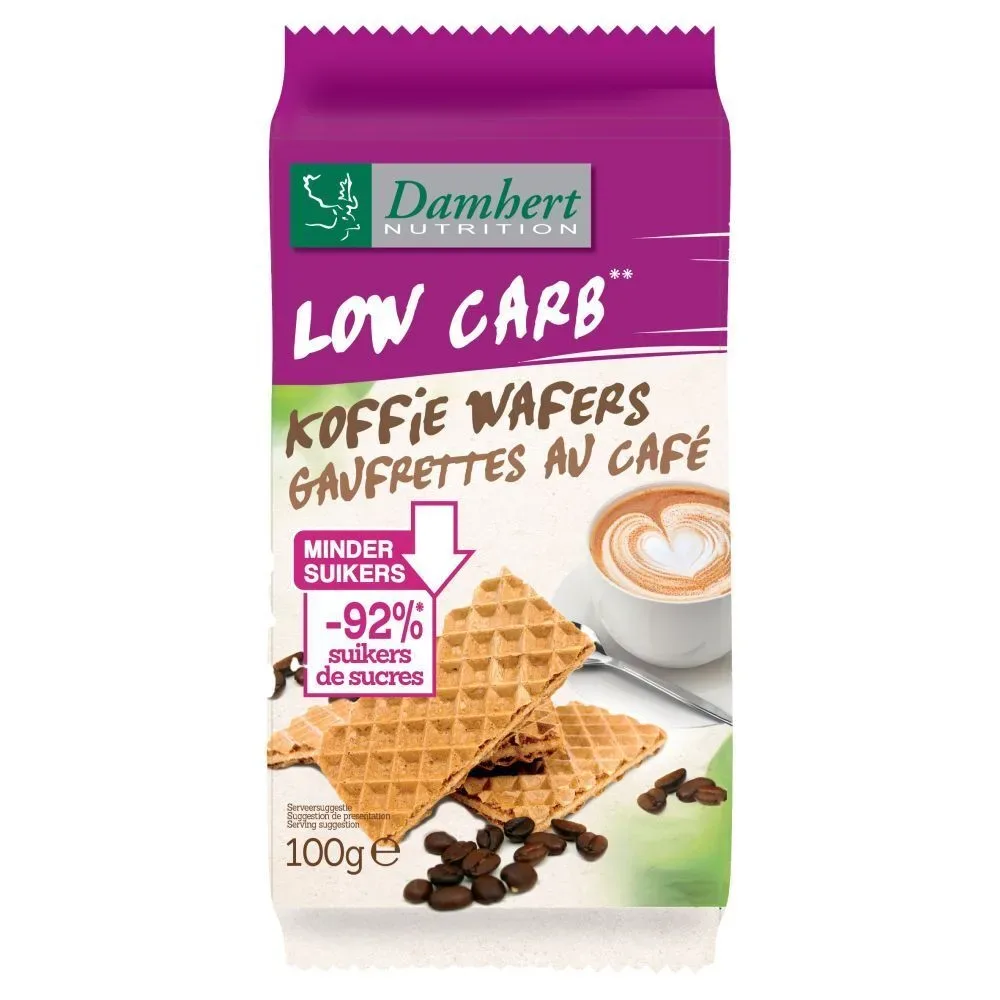 Damhert Low Carb Kaffeewaffeln