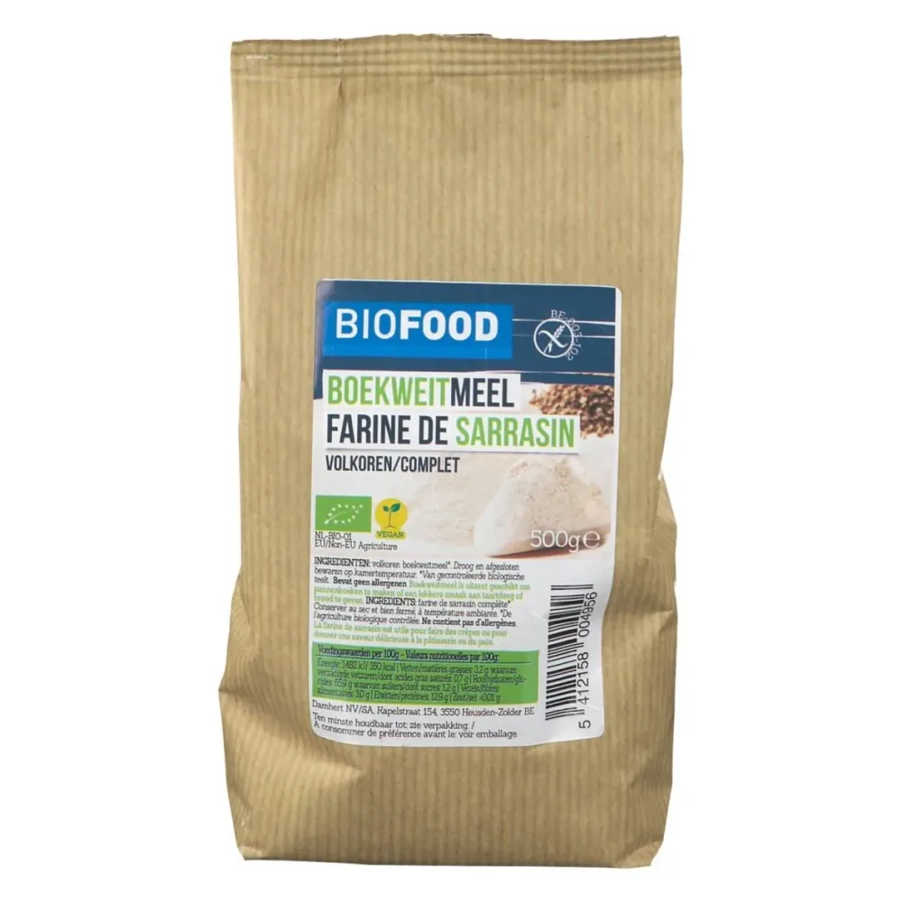 Biofood Buchweizenvollkornmehl BIO