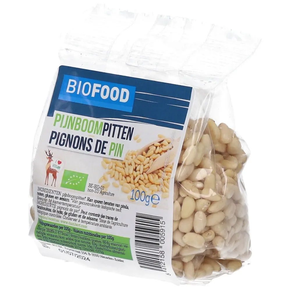 Biofood Pinienkerne Bio
