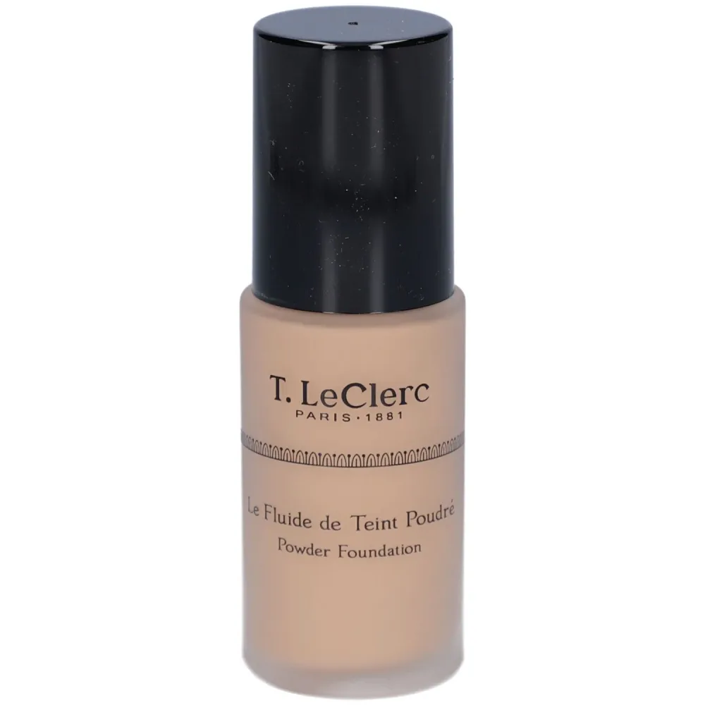 T.LeClerc Powdery Complexion Fluid Creme Foundation 30 ml Nr. 05 - Beige Ambré Mat