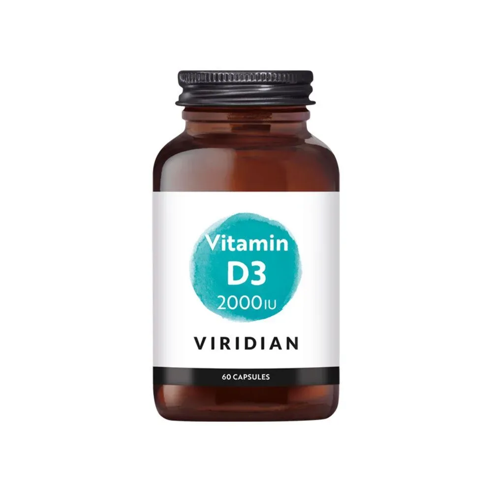 Viridian Vitamin D3 2000 IU