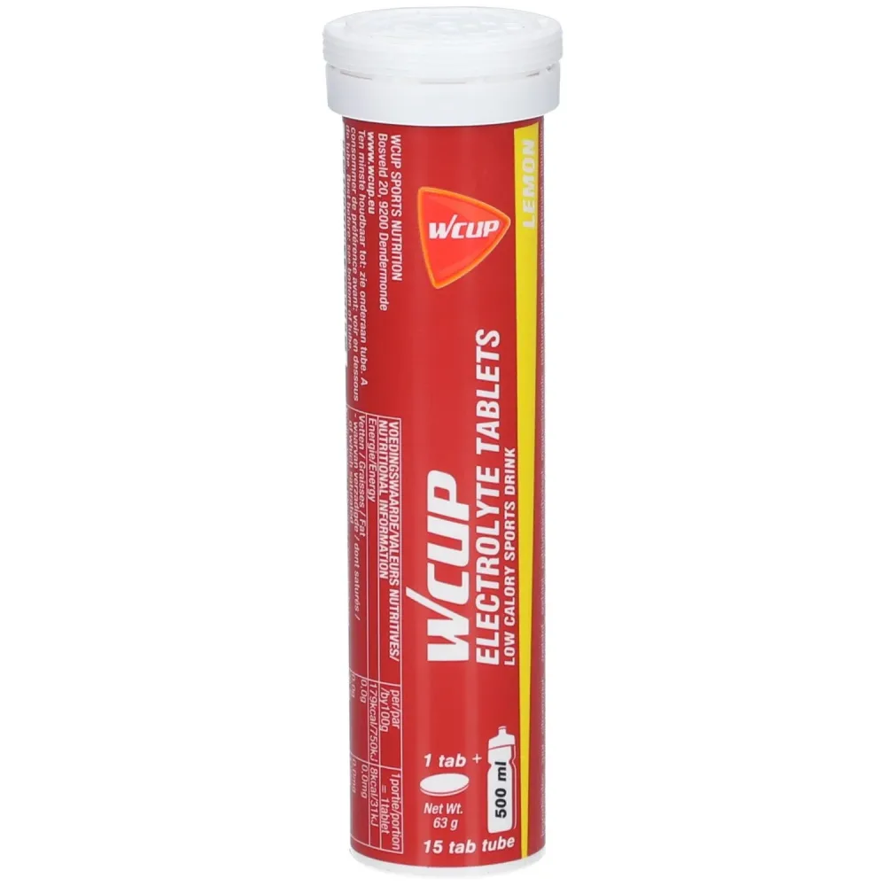 Wcup Elektrolyt-Tabletten Citron