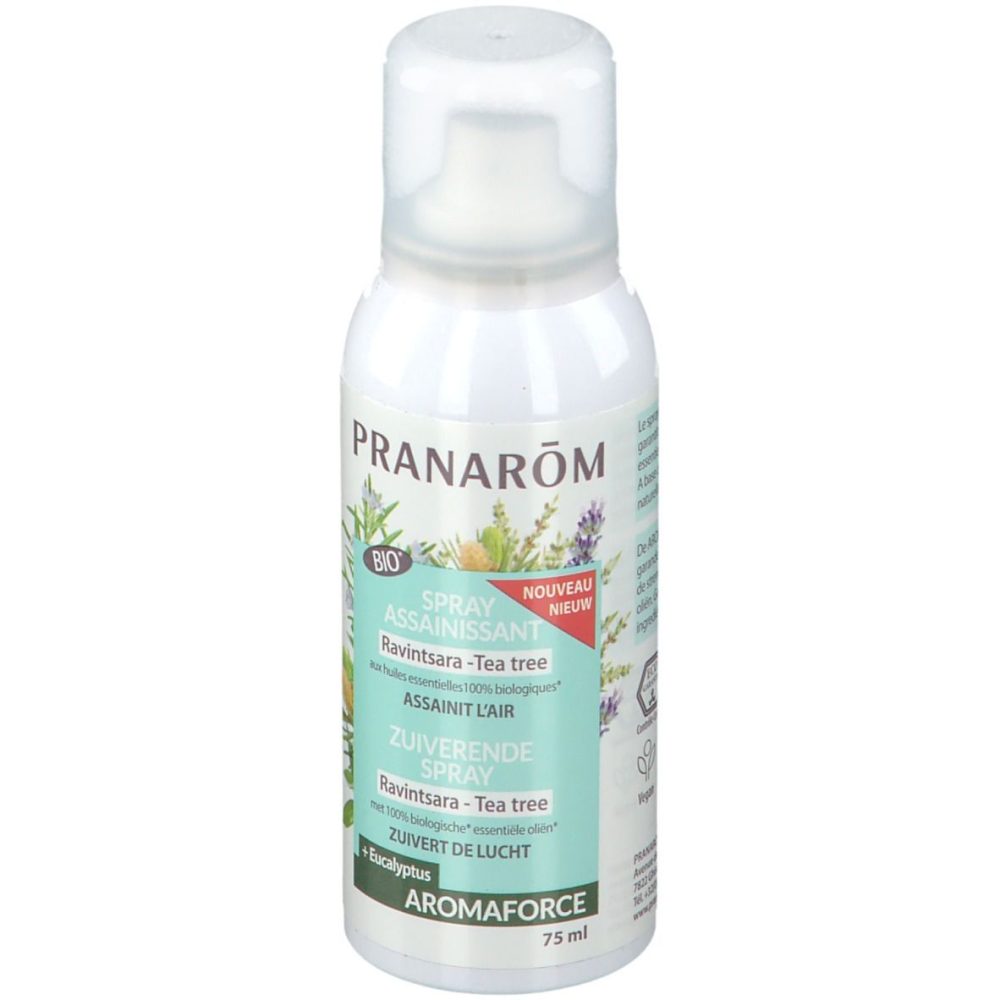 Pranarôm Aromaforce Desinfektionsspray Ravintsara-Teebaum Bio